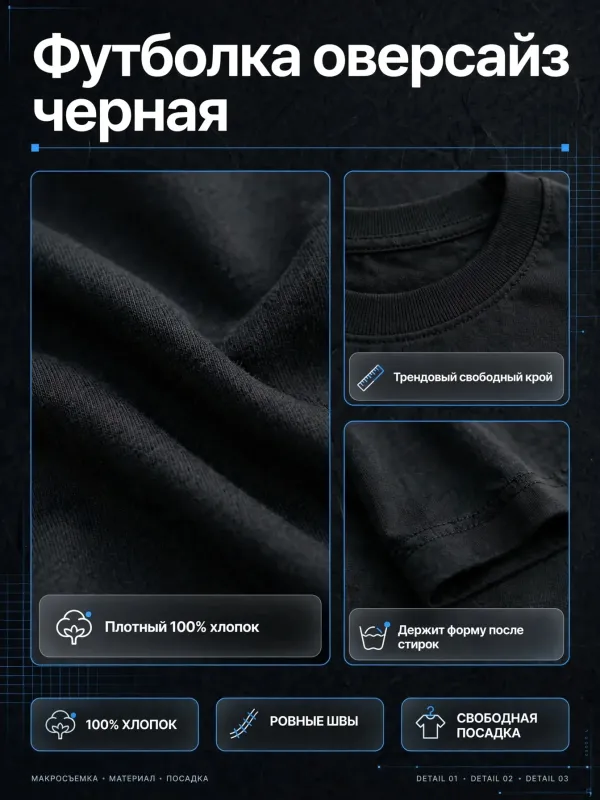 Пример карточки товара — детали крупно