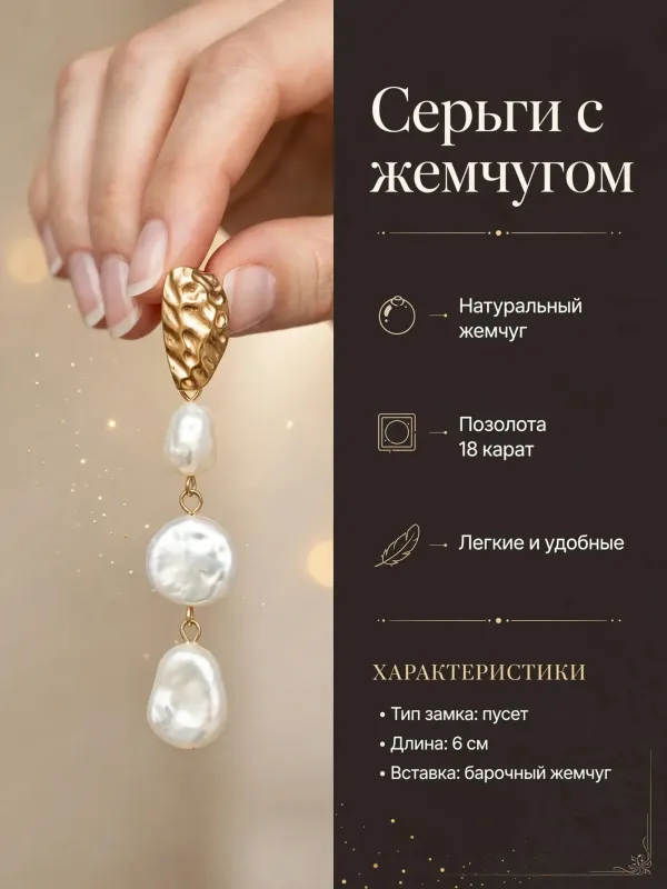 Пример карточки товара — инфографика