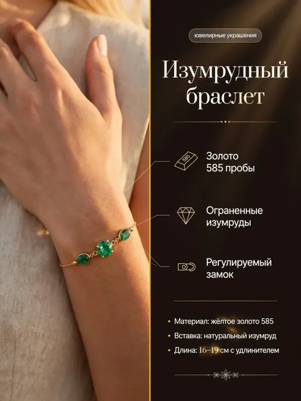 Пример карточки товара — инфографика