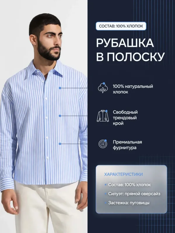 Пример карточки товара — инфографика