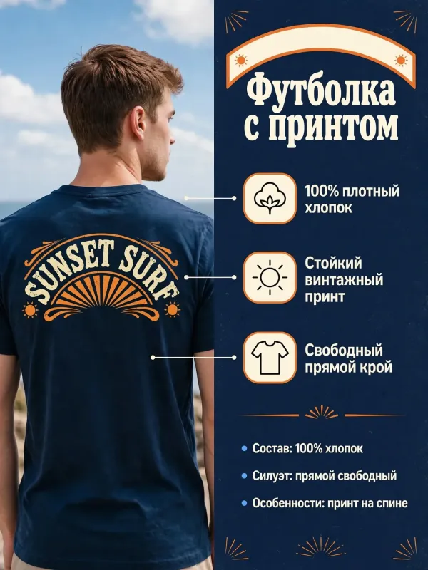 Пример карточки товара — инфографика