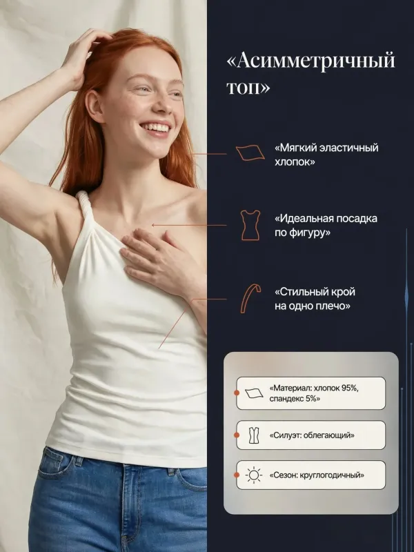 Пример карточки товара — инфографика