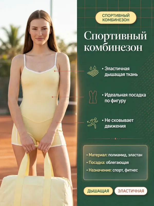 Пример карточки товара — инфографика