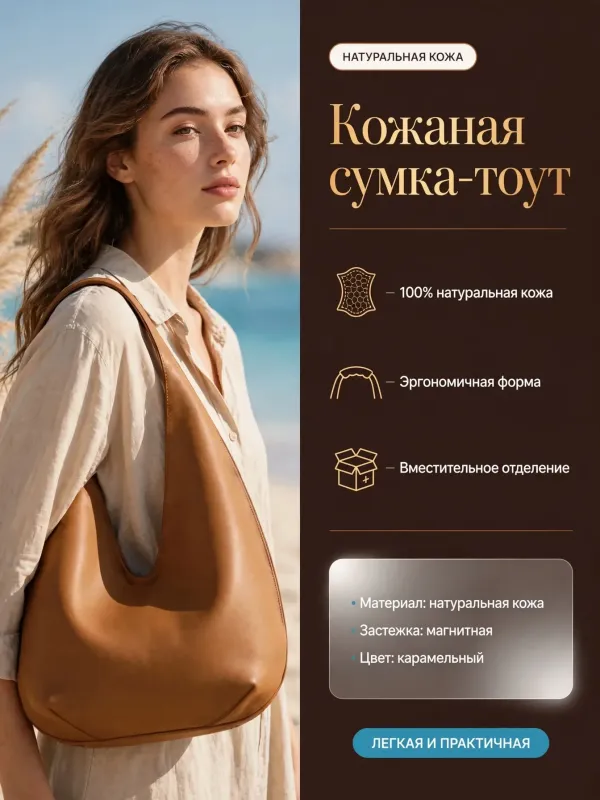 Пример карточки товара — инфографика
