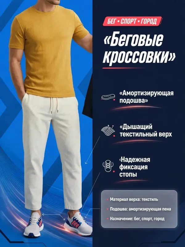 Пример карточки товара — инфографика