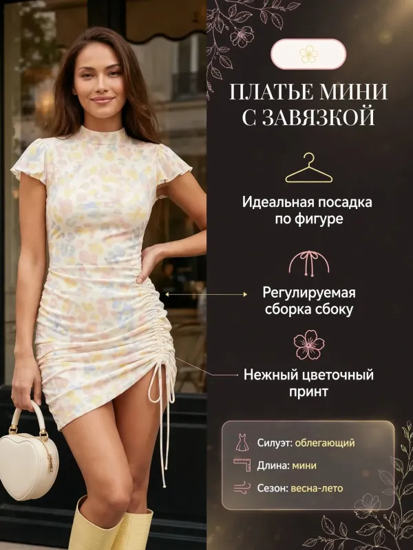 Пример карточки товара — инфографика