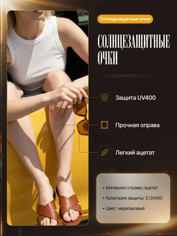 Пример карточки товара — инфографика