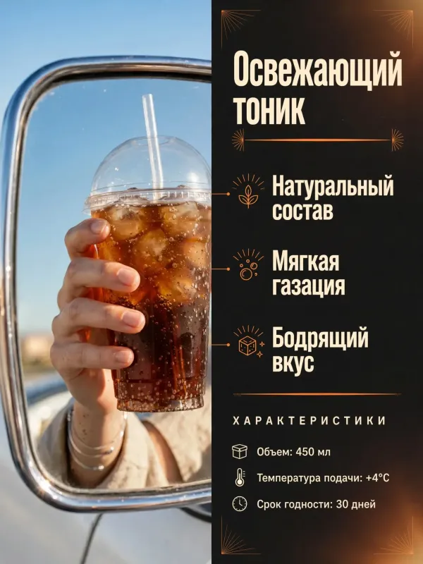 Пример карточки товара — инфографика