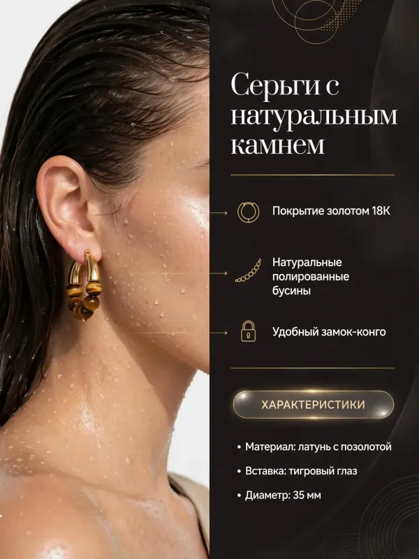 Пример карточки товара — инфографика