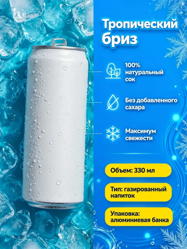 Пример карточки товара — инфографика