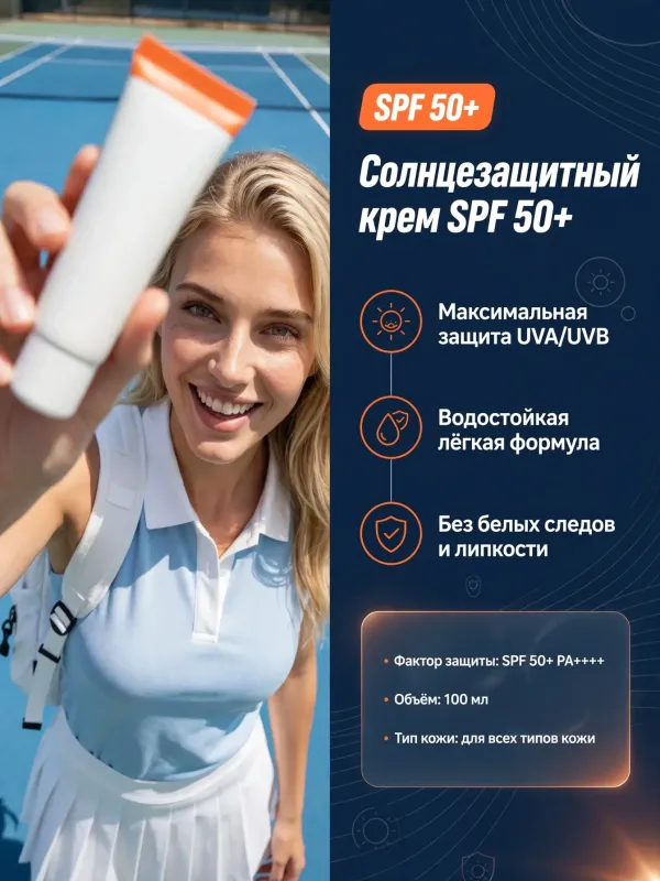 Пример карточки товара — инфографика