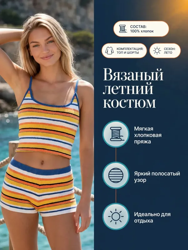 Пример карточки товара — инфографика