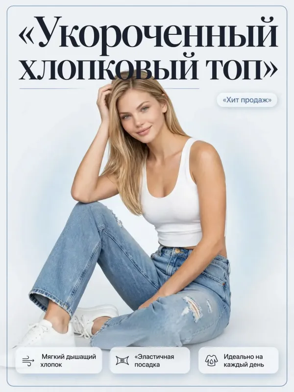 Пример карточки товара — обложка