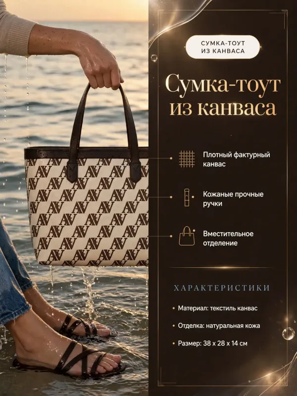 Пример карточки товара — инфографика