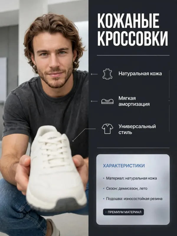 Пример карточки товара — инфографика