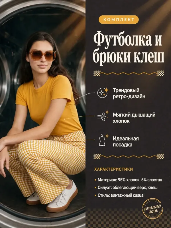 Пример карточки товара — инфографика