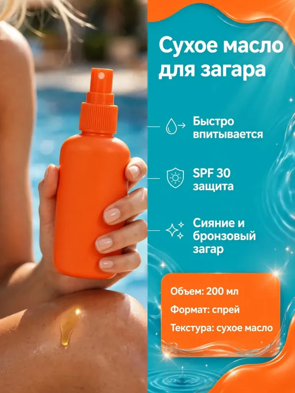 Пример карточки товара — инфографика