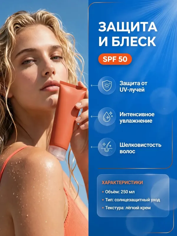 Пример карточки товара — инфографика