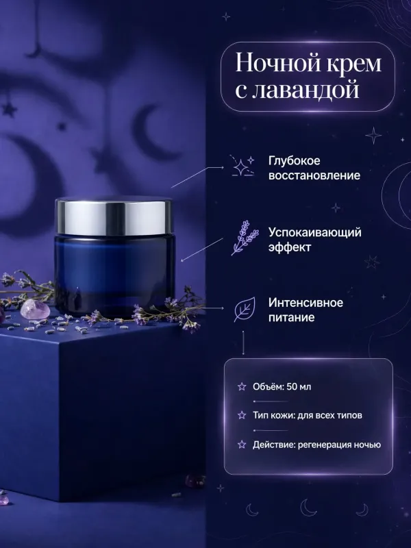 Пример карточки товара — инфографика