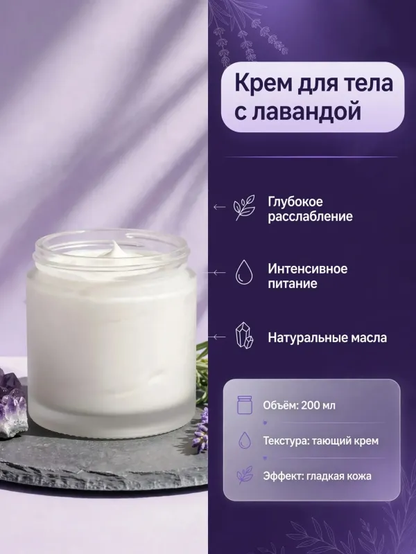 Пример карточки товара — инфографика