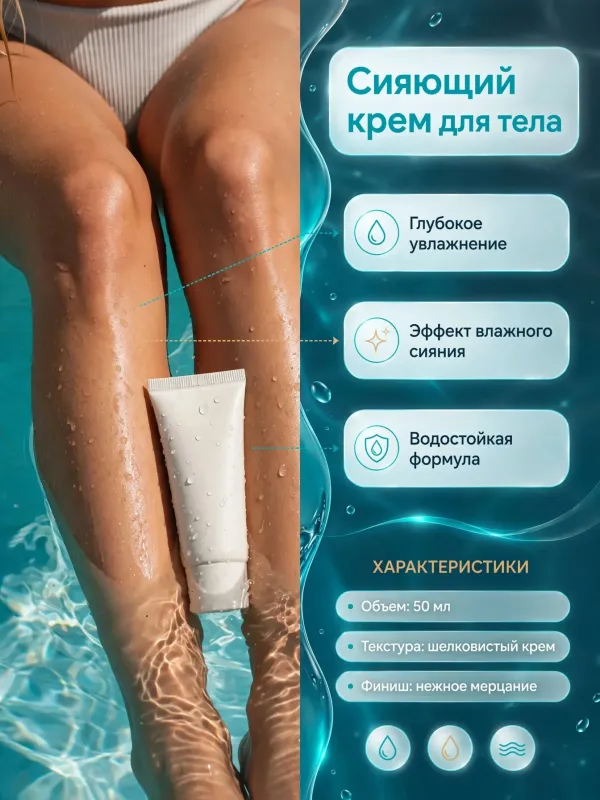 Пример карточки товара — инфографика