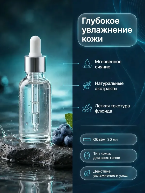 Пример карточки товара — инфографика