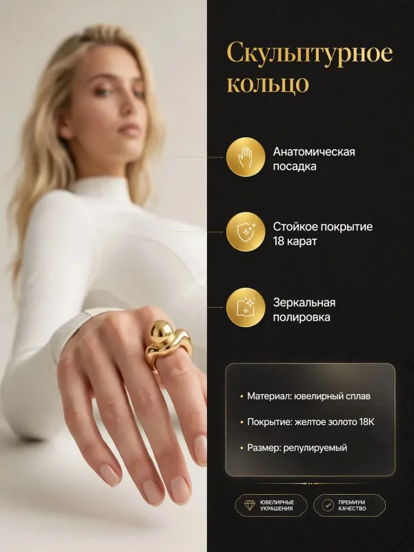 Пример карточки товара — инфографика