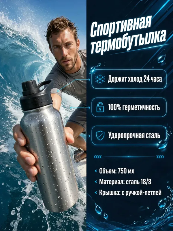 Пример карточки товара — инфографика