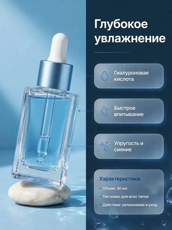 Пример карточки товара — инфографика