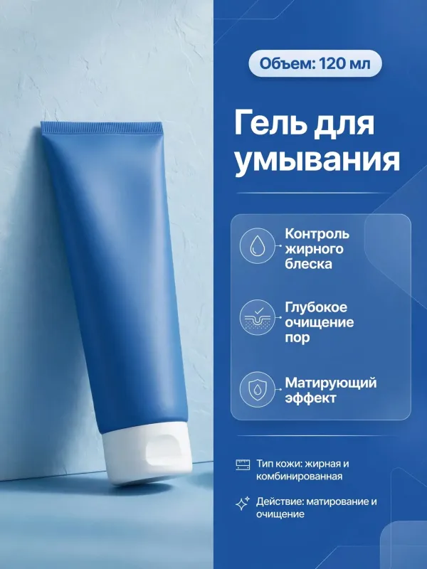 Пример карточки товара — инфографика