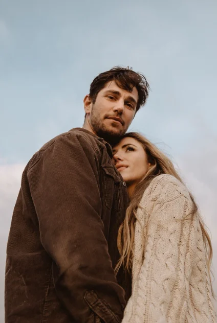 На фоне неба