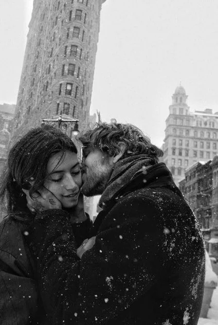 Снежный Нью-Йорк