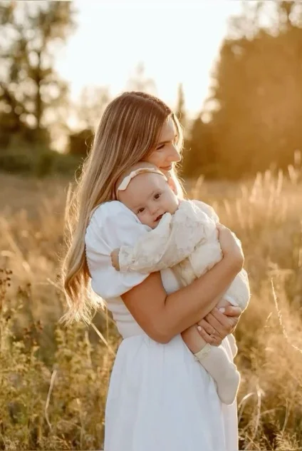 Поле на закате