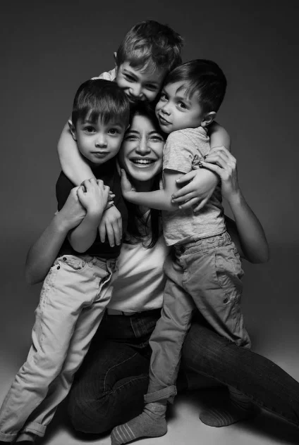 Студия в ч/б