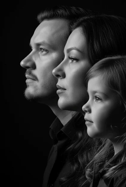 Портрет в ч/б