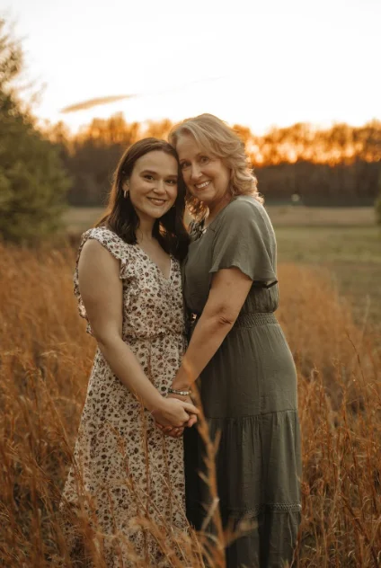 Поле на закате