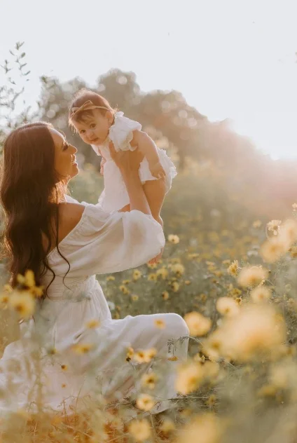 Поле на закате