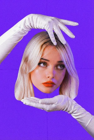 Фиолетовый фон