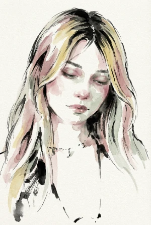 Акварельный арт