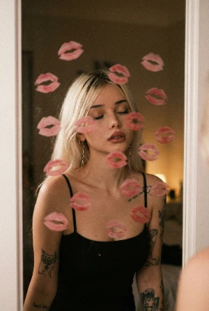 Отпечатки губ