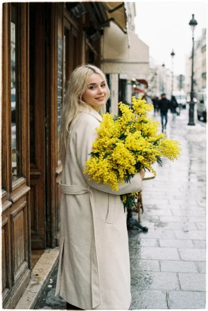 Весенняя мимоза