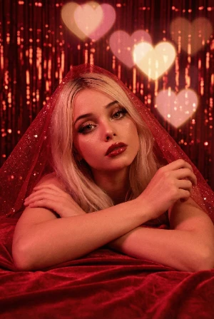 Красный гламур