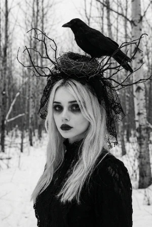Готика ворон
