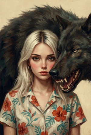 Тёмная иллюстрация