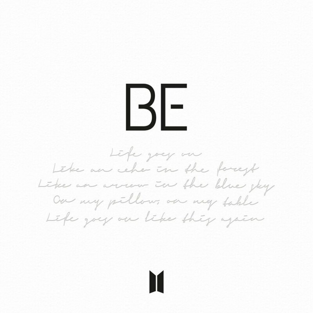 Обложка альбома BE — BTS