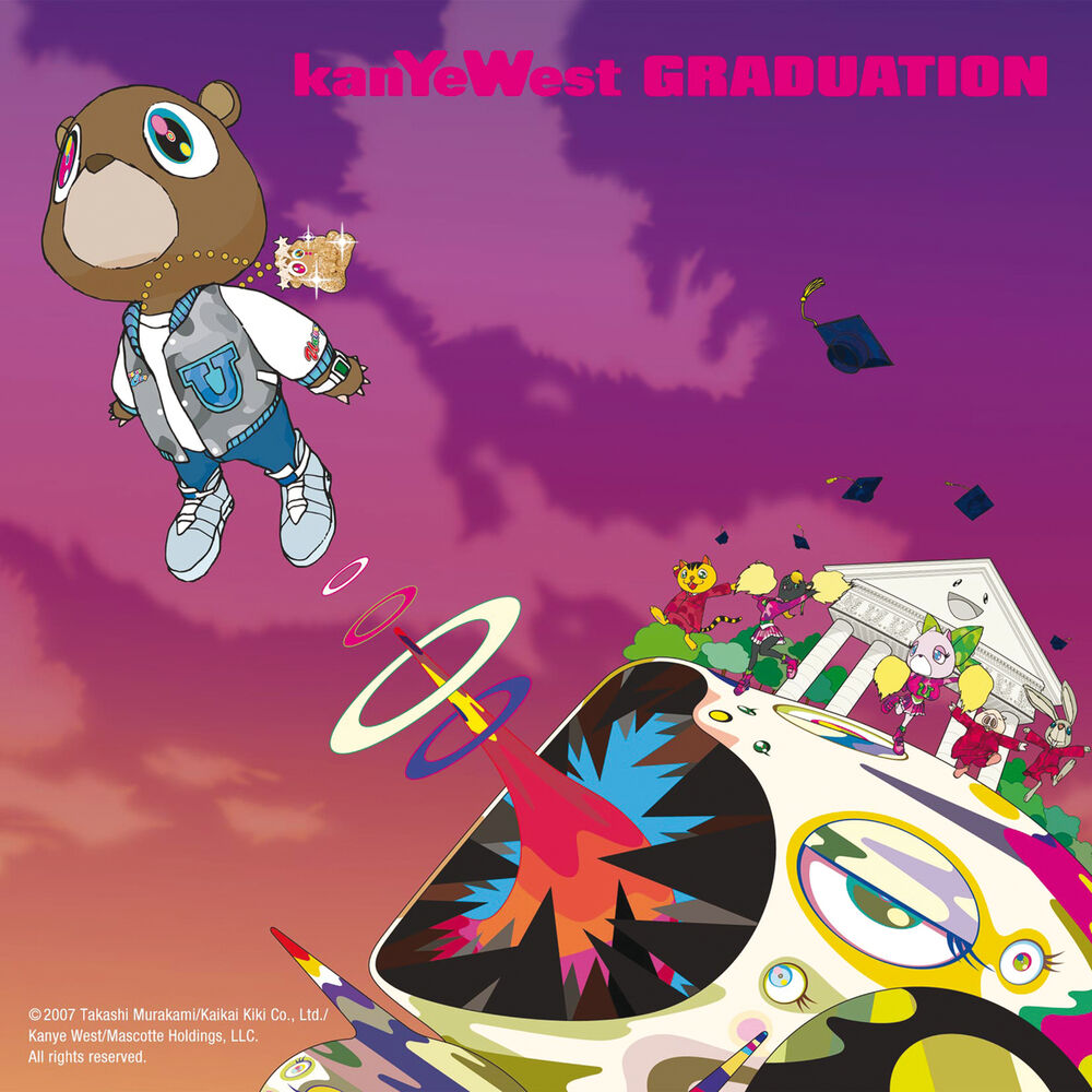 Обложка альбома Graduation — Kanye West