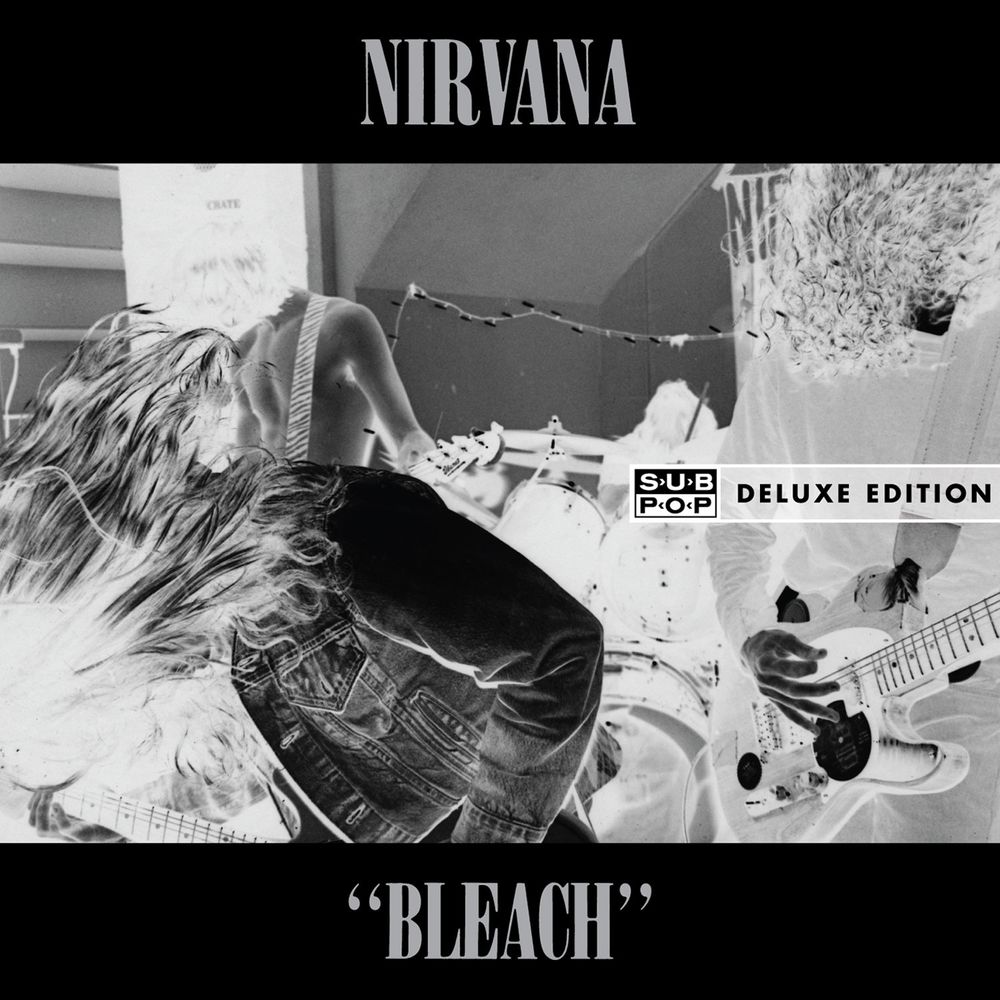 Обложка альбома Bleach — Nirvana Обложка альбома Bleach — Nirvana
