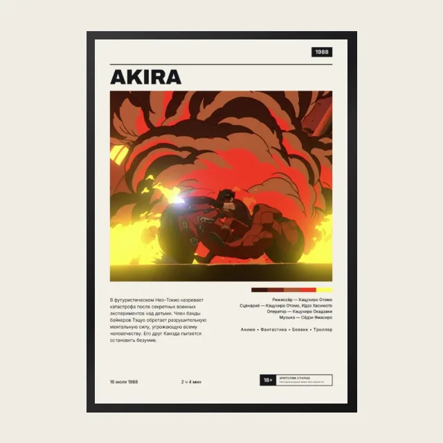 Постер Акира