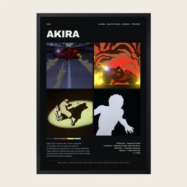 Постер Акира