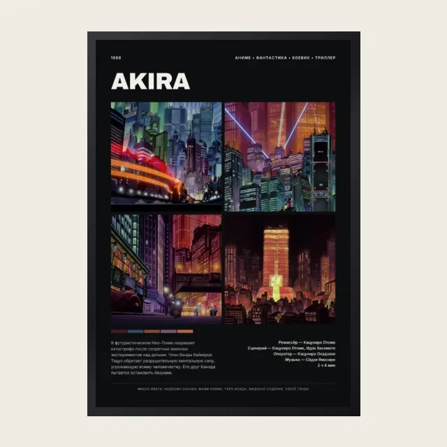 Постер Акира